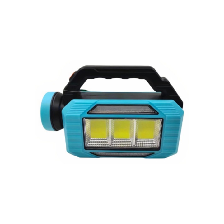 Соларно LED фенерче 18x12 см с 3 режима на осветление, USB зареждане