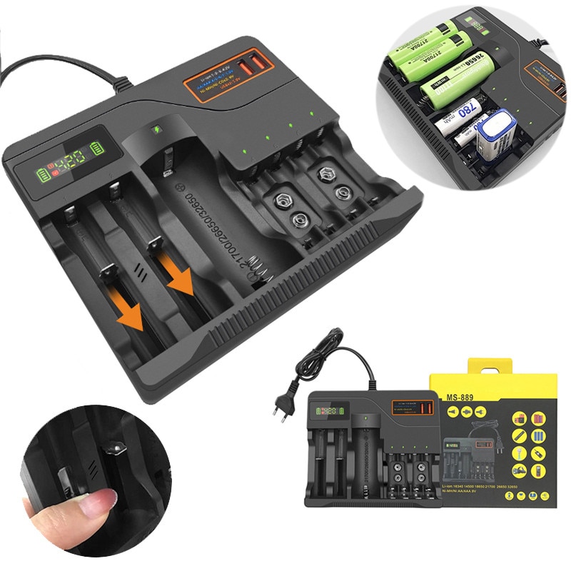 Baterie Li-Ion de 36 V, capacitate 100000 mAh, include incarcator
