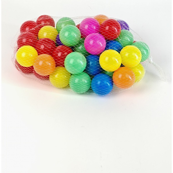 Set 50 bile plastic, Multicolor, Shein