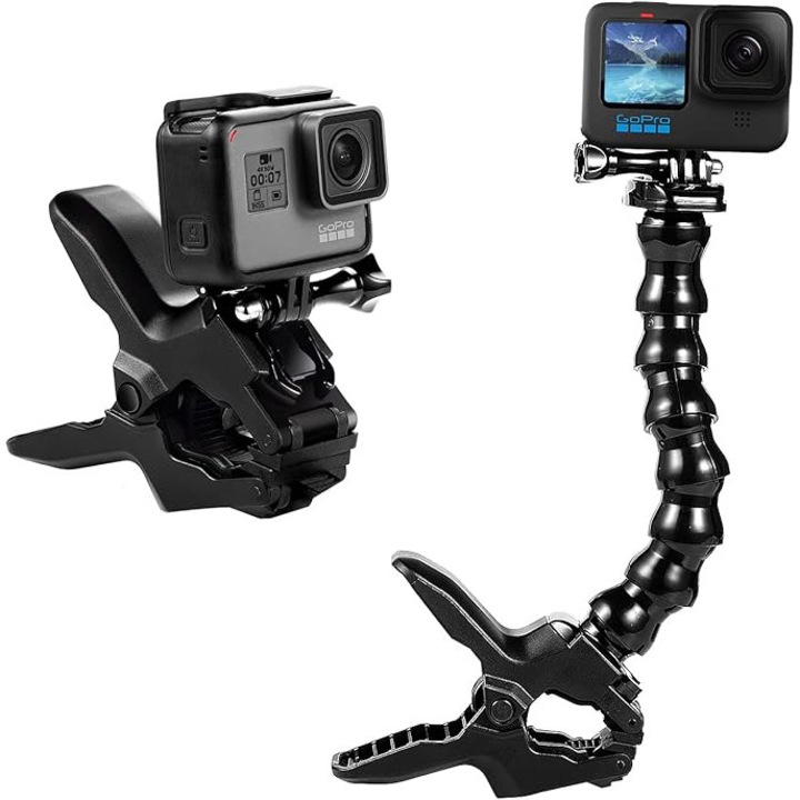 Suport tip gat de lebada pentru GoPro Hero 13 Hero 12 Hero 11 Hero 10 Hero 9 Hero 8 Hero 7 Hero 6 Hero 5 Hero 4 Session Hero 3+ Hero 3 Arlo Pro Arlo Go Action Camera