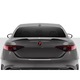 Emblema tuning autoadeziva pentru Alfa Romeo, SkinoEu, 74 mm, compatibila cu Alfa Romeo 156, 147, Giulietta 940, MiTo, 159, GT, Brera, Spider 939, pentru capota fata, capota spate, portbagaj, Skull, Negru/rosu, EA 4