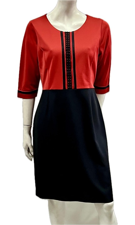 Női ruha, 3/4-es ujjú, viszkóz, 52 RO