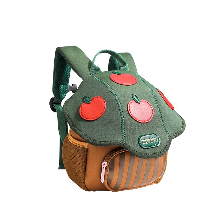 Детска раница, VDSTAR, лек и издръжлив дизайн, модел ябълка, 30x25x10см