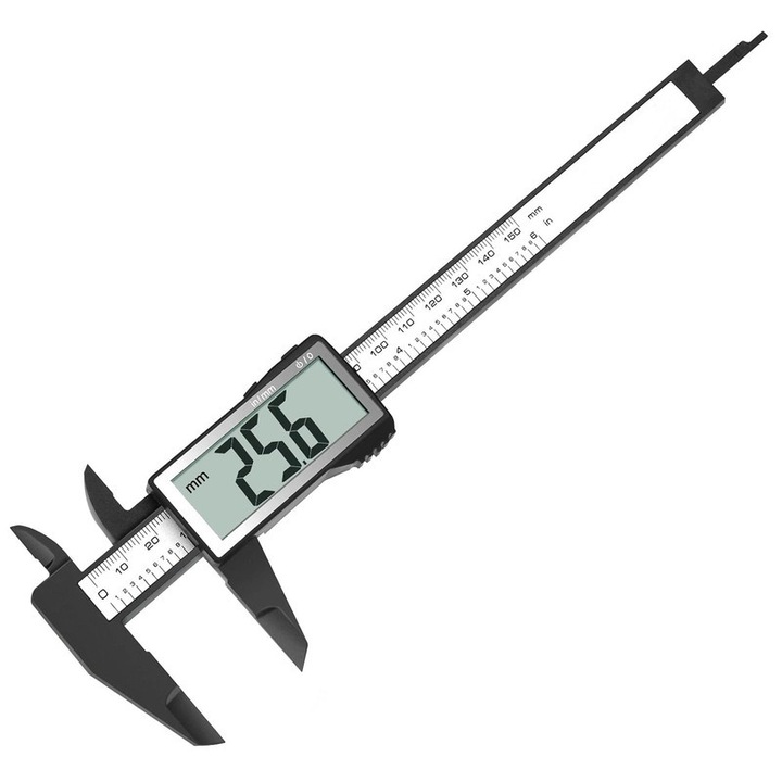 Subler digital, OTTOOPPXIN®, 150mm, ecran LCD, design usor, set complet