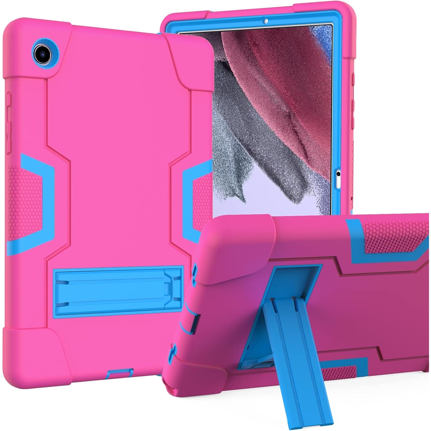 Husa premium Sigloo pentru Apple iPad Mini 7/6 (2024/2021), 8.3", Protectie Completa, Suport Creion, Stand Built-in, Anti-Soc, Roz