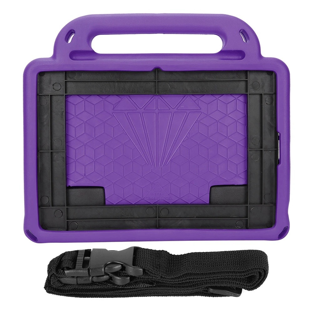 Husa premium Sigloo pentru Apple iPad Mini 7/6 (2024/2021), 8.3", Protectie Completa, Curea Umar, Antisok, Mov