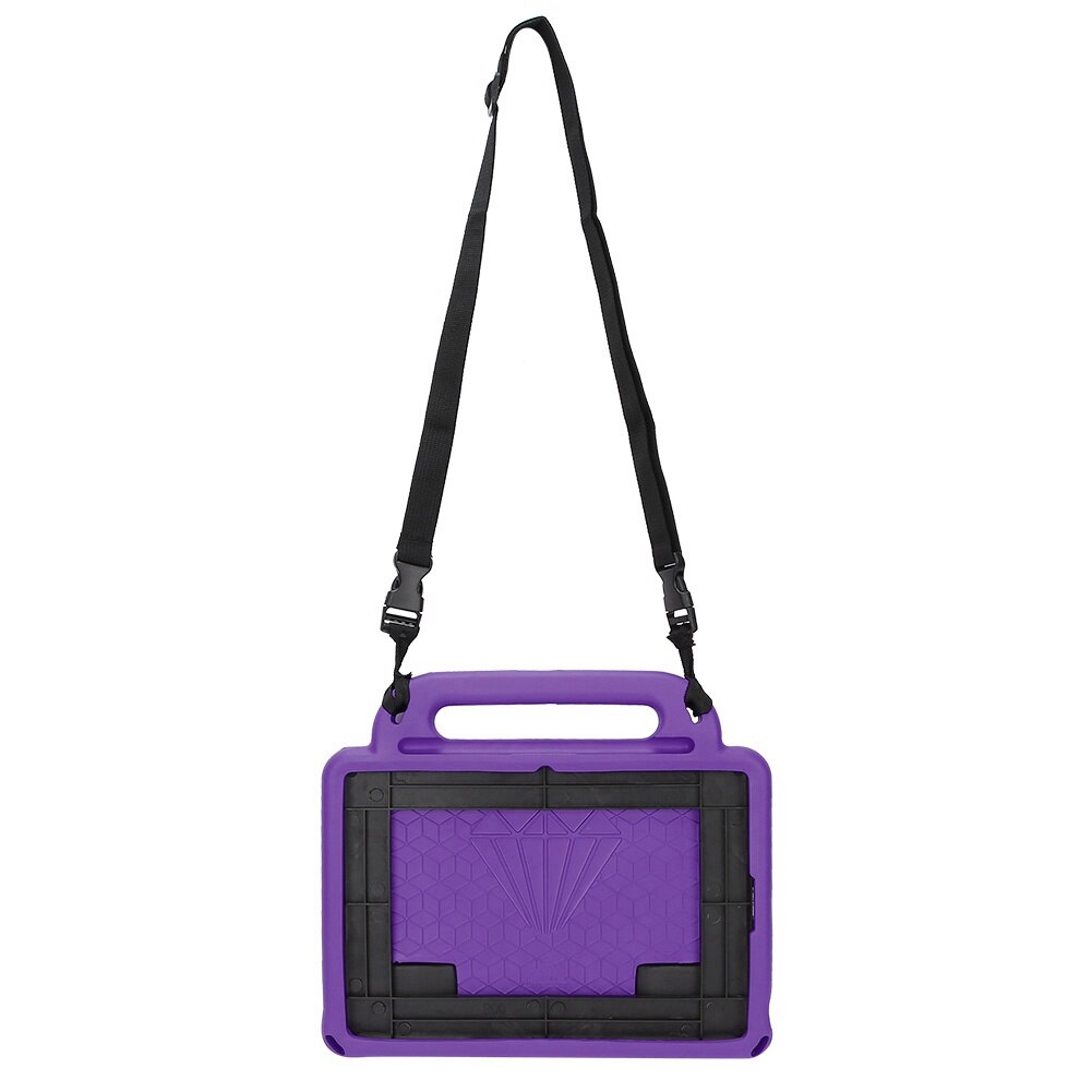 Husa premium Sigloo pentru Apple iPad Mini 7/6 (2024/2021), 8.3", Protectie Completa, Curea Umar, Antisok, Mov