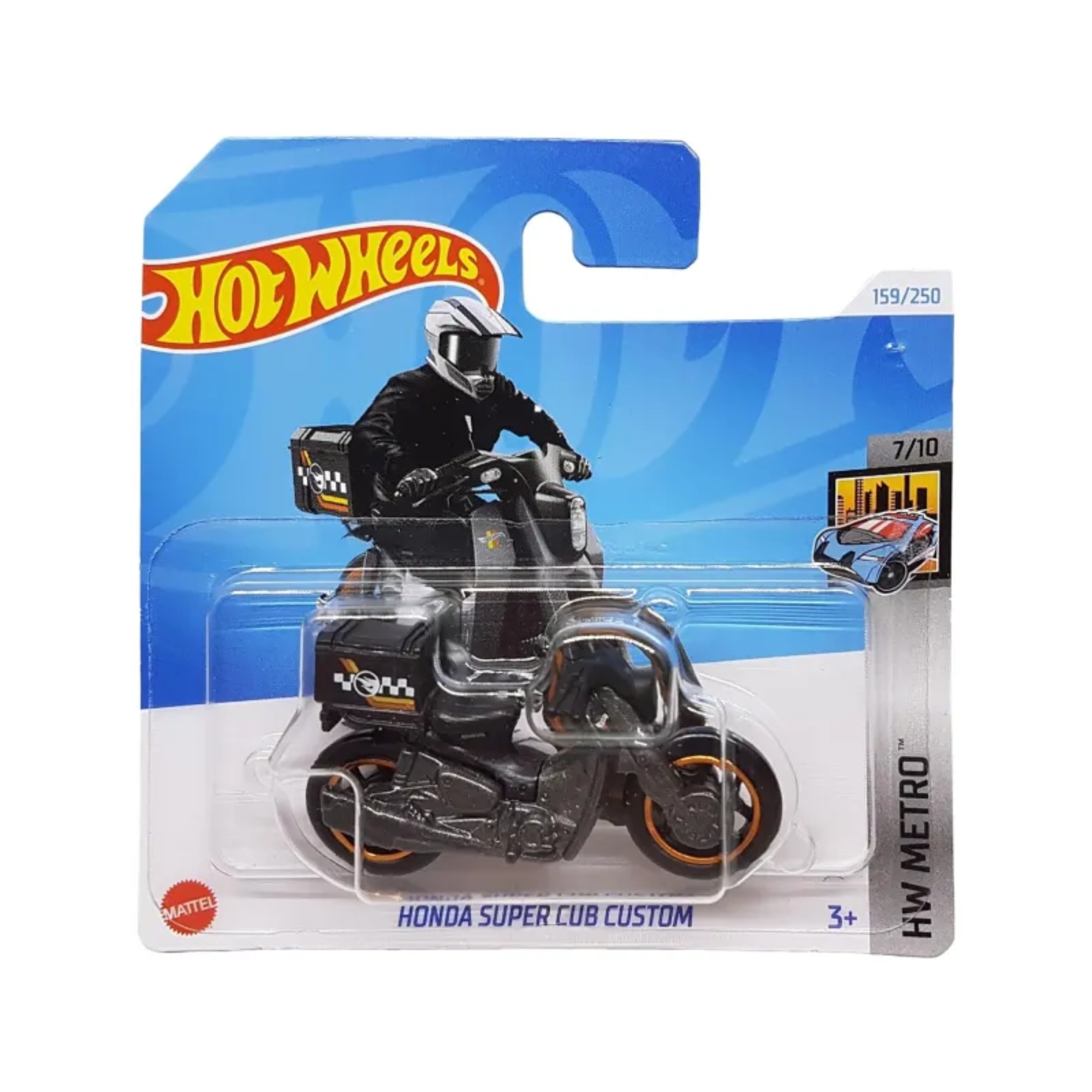 Motocicleta Hot Wheels Honda Super CUB Custom Treasure Hunt