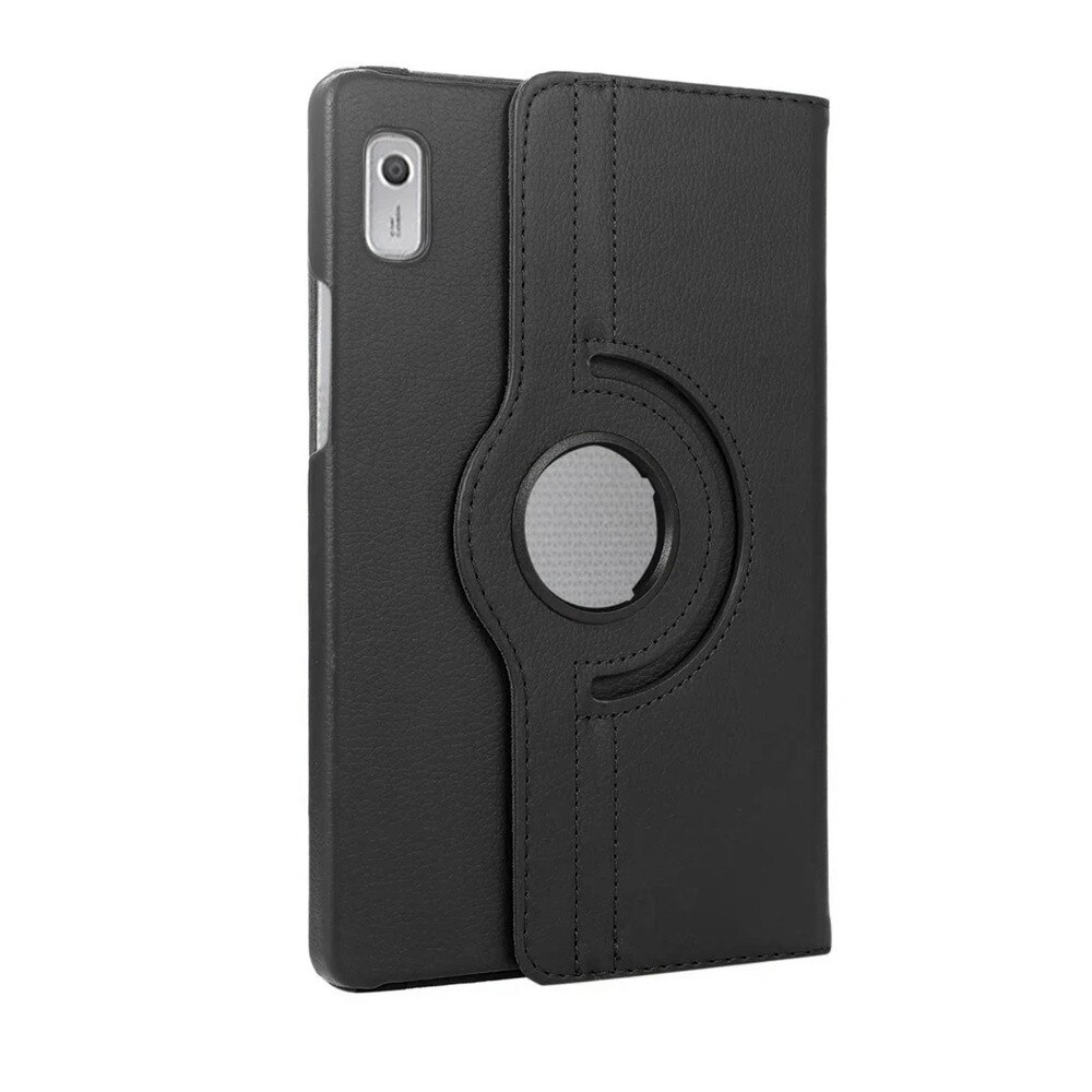 Etui obrotowe pentru tableta Lenovo Tab M9 2023 TB310, negru, cu functie de suport, 9"