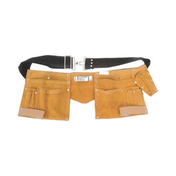 Centura port scule din piele cu 11 buzunare Centura port scule din piele cu 11 buzunare