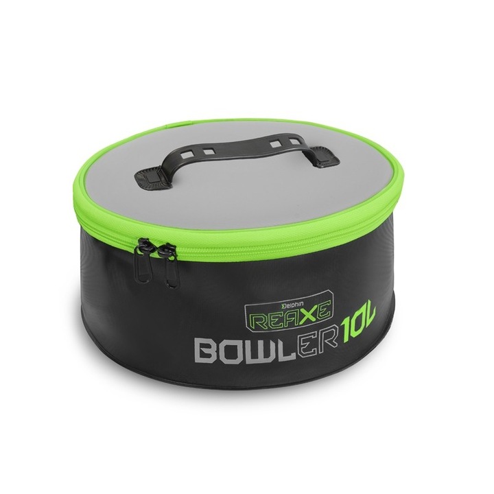 Geanta Pescuit 10L rotunda EVA pentru nada Delphin REAXE BOWLER, 30 x 16 cm