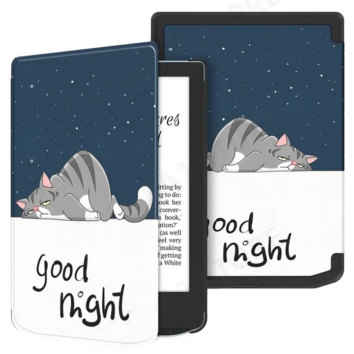 Grafikus tok PocketBook Verse/Verse Pro 629 634 íróeszközökhöz, többszínű, műanyag, automatikus ébresztés/hibernálás funkcióval