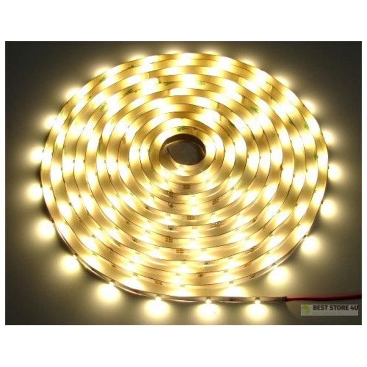 LED лента 24V 5м 600 диода 3000K IP20
