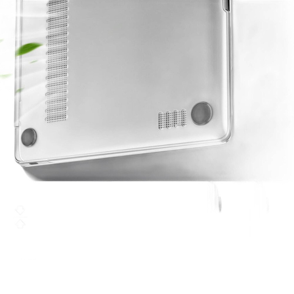 Husa pentru laptop Macbook Air M3 13,6", transparent, 20x216x307mm