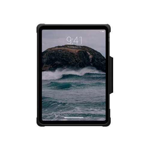 Husa tableta UAG Metropolis SE cu suport pentru Apple Pencil, neagra, 25x19,7x1,8cm