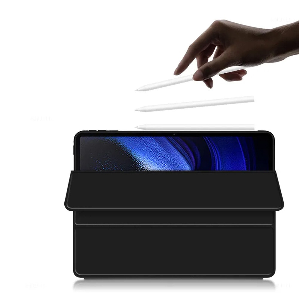 Etui Smart Case pentru Xiaomi Mi Pad 6/ 6 Pro, negru, cu functie de suport, 11"
