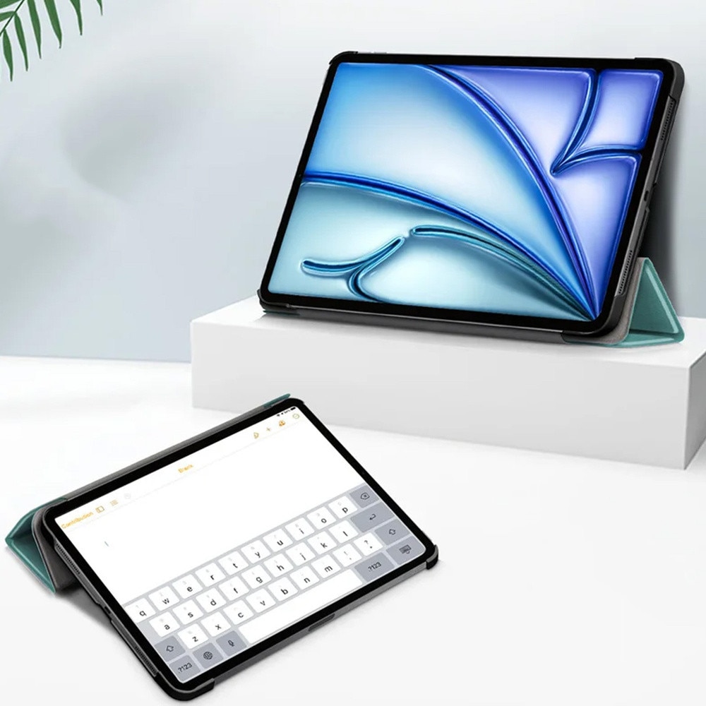 Husa Smart Case pentru iPad Air 11 Gen. 6, roz auriu, cu functie de suport, 11"