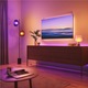 Set 2 becuri Smart LED RGBCW Matter Wi-Fi A19, lumina alba/colorata, E27, 8.5W, Peste 16M culori, control vocal, WiFi