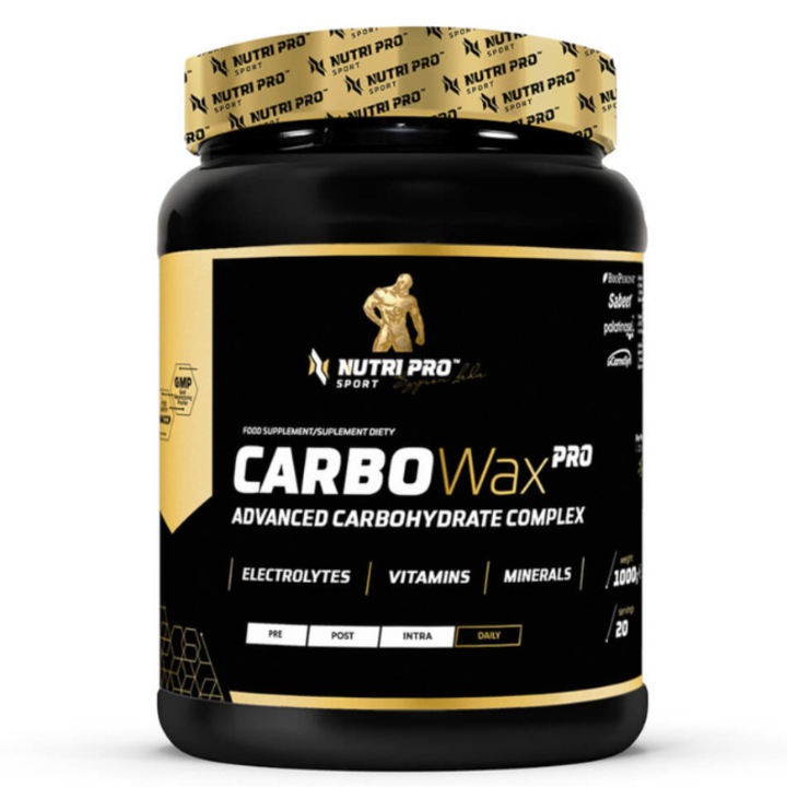 Carbo Wax PRO 1000g - Aroma de ananas Nutri Pro Sport