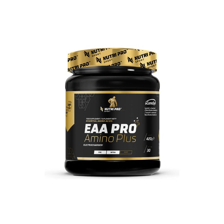 EAA PRO Amino Plus 420g - Aroma de ananas Nutri Pro Sport