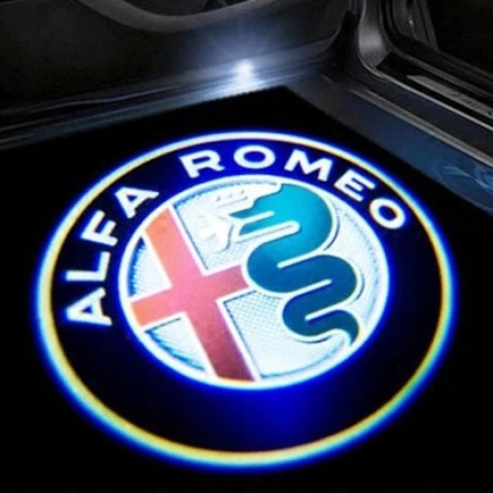 CG94 - Projecteur Avant Droit LED H7/H1 Pour Alfa Romeo Giulietta (1999-2003) - Parabole Chromée, Côté Passager