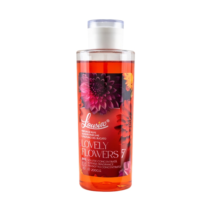 Концентриран омекотител за пране L'ousia Lovely Flowers, 200 г, 80 пранета