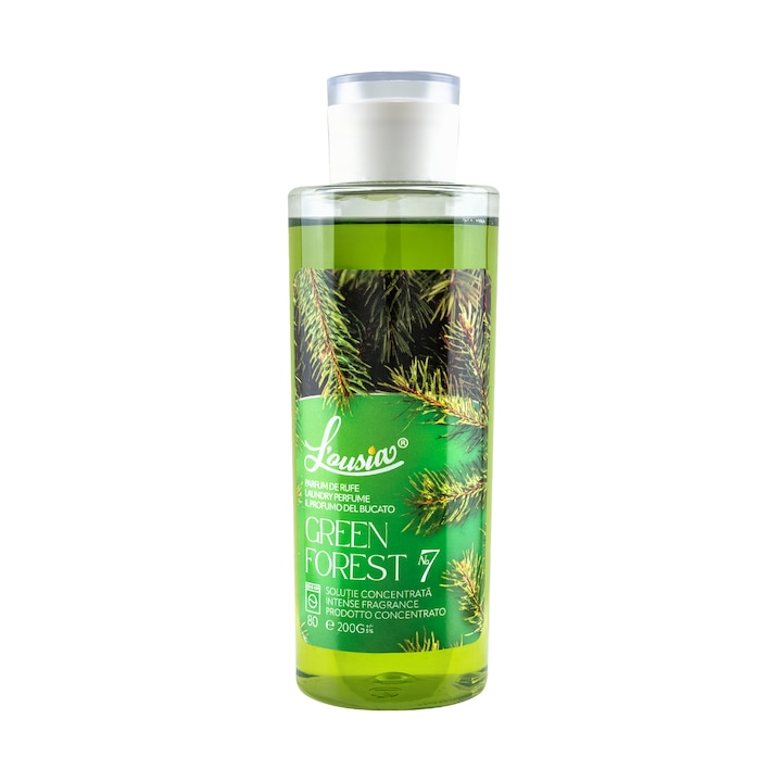 Концентриран омекотител за пране L'ousia Green Forest, 200 гр, 80 пранета