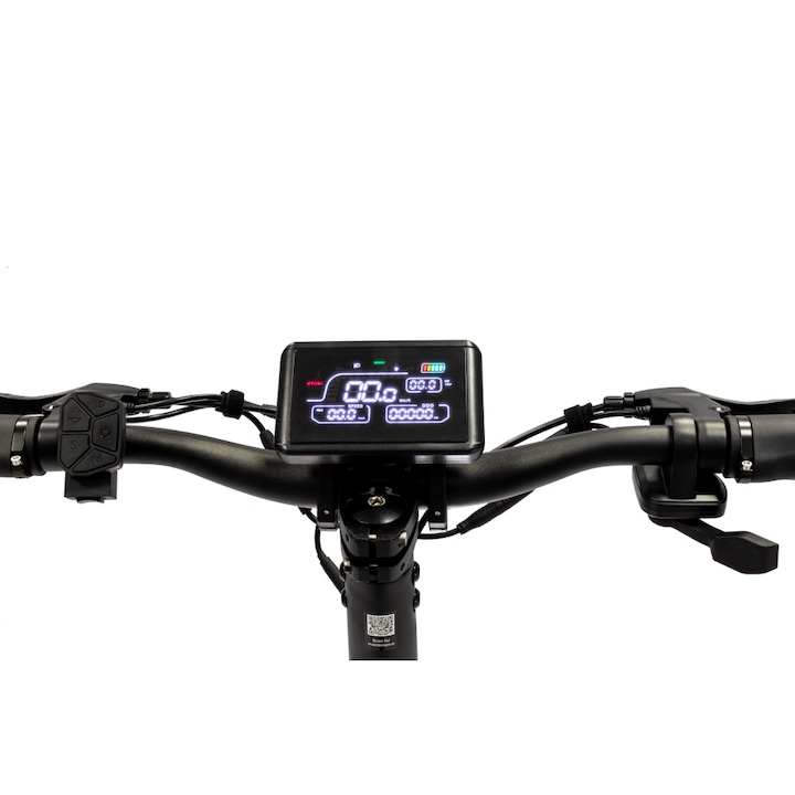 Trotineta electrica Jeep JXP Motor, 500W, Autonomie 60km, 25km/h, Negru