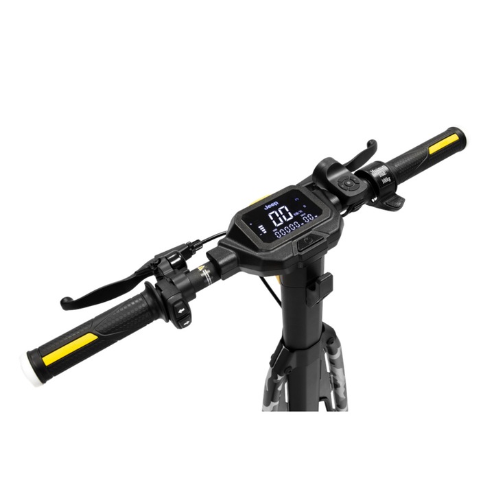 Trotineta electrica Jeep JUC AS, 500W, Autonomie 50km, 25km/h, Negru