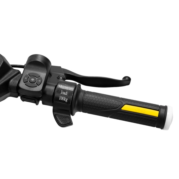 Trotineta electrica Jeep JUC AS, 500W, Autonomie 50km, 25km/h, Negru