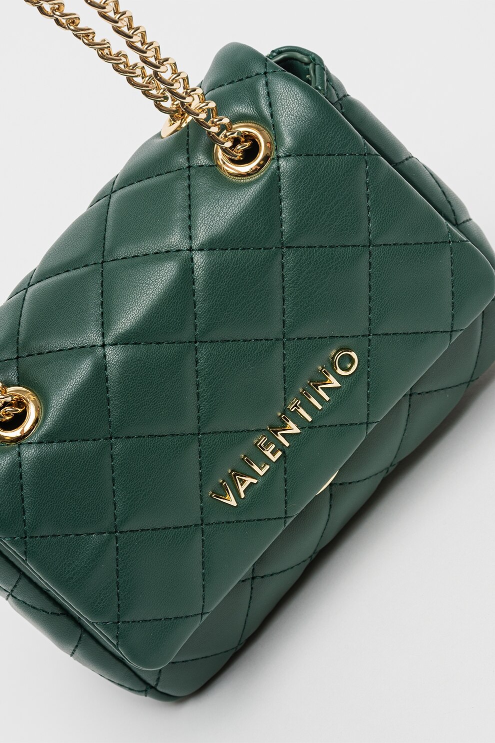 Valentino Bags, Geanta crossbody din piele ecologica cu aspect