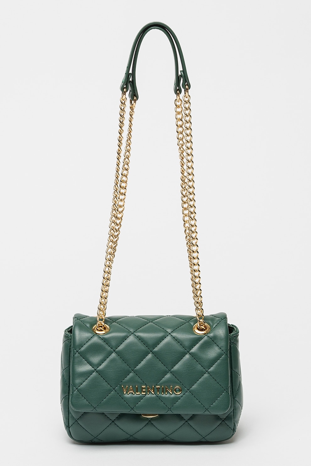 Valentino Bags, Geanta crossbody din piele ecologica cu aspect