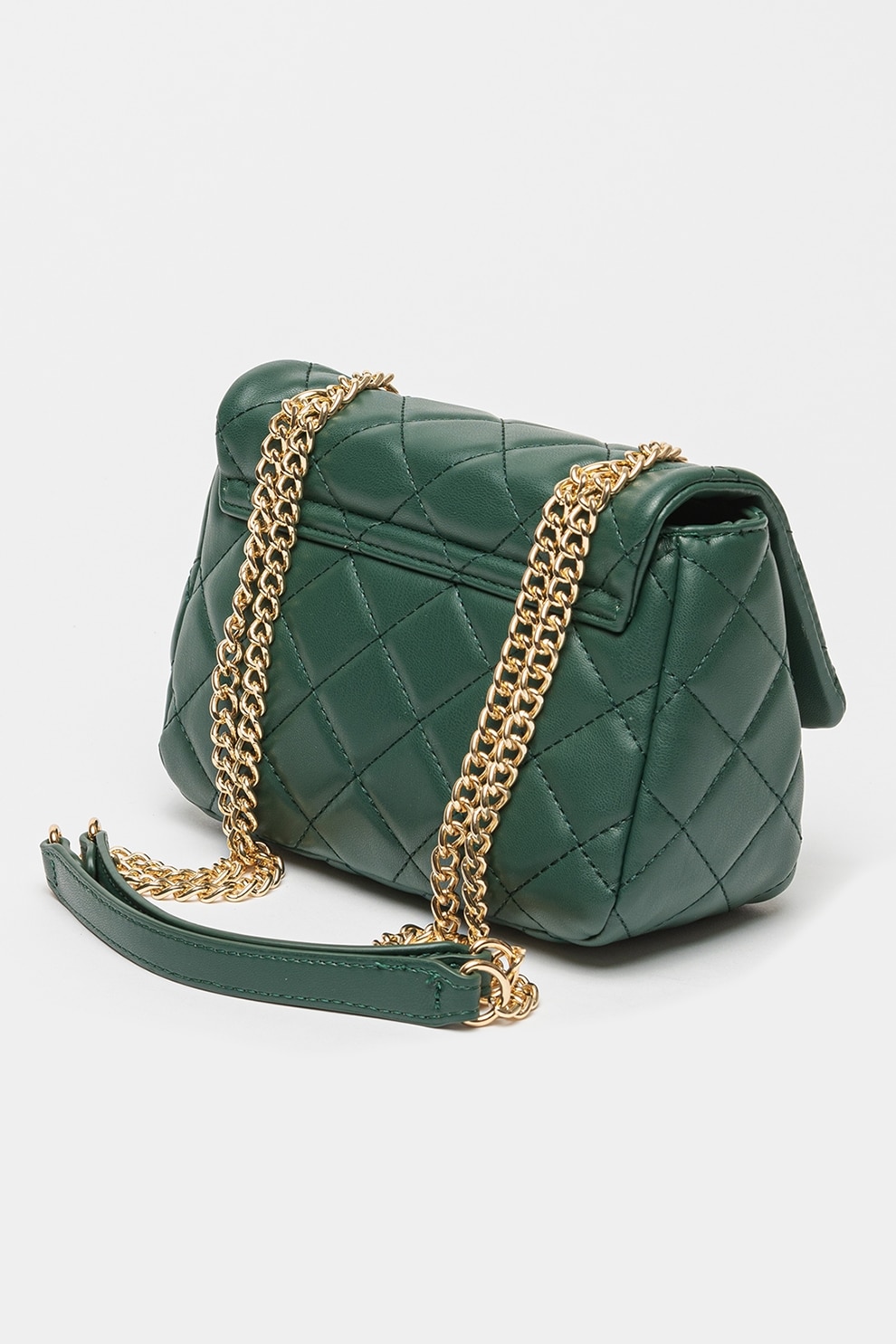 Valentino Bags, Geanta crossbody din piele ecologica cu aspect