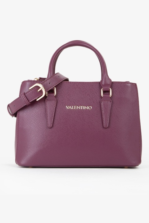 Valentino Bags, Tote fazonú táska állítható pánttal, Bíborszín