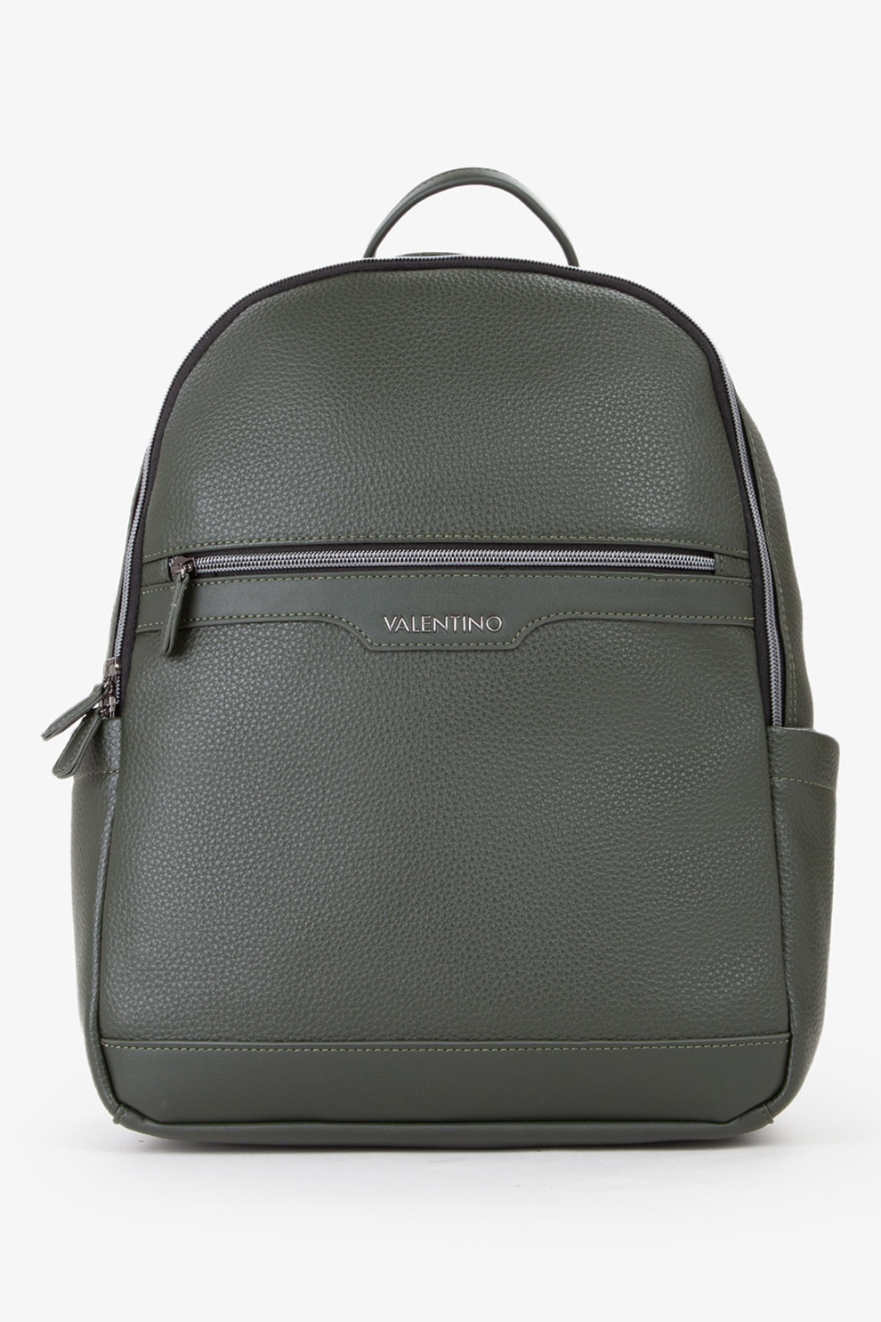 Valentino Bags, Rucsac de piele ecologica Efeo, Verde feriga
