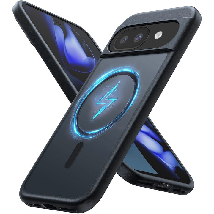 Google Pixel 9a tok – Torras Guardian Magnetic sorozat – fekete