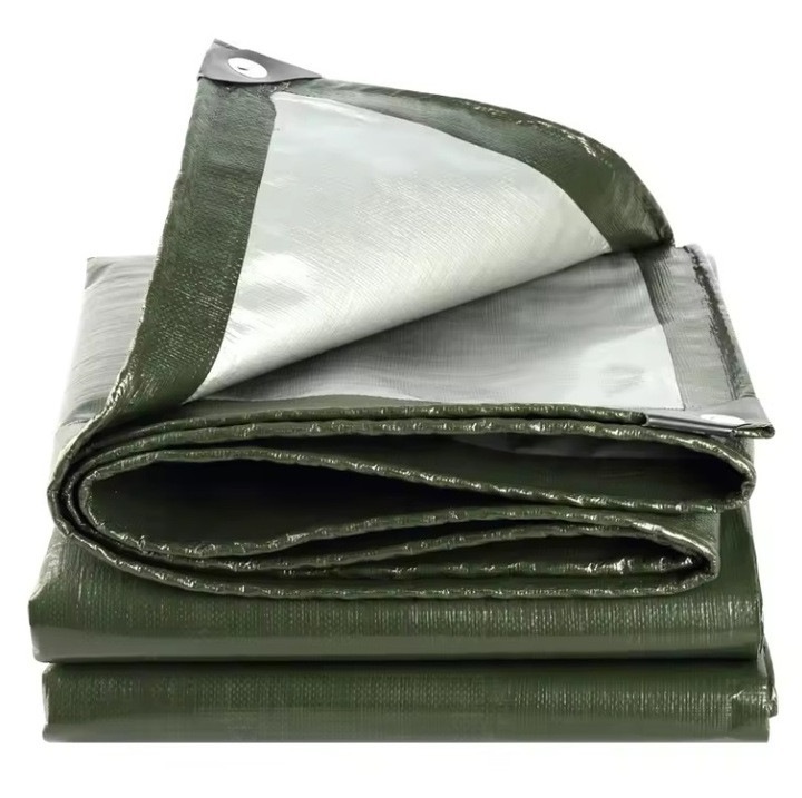 Panza Impermeabila, Ekspand, Material: Polietilena, Gramaj: 130 G/M2, Ochiuri De Fixare: Fi 12 Mm Aluminiu, Filtru Uv: Da, 15 x 16 m, Verde