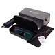 Ochelari de citit fotochromici cu filtru UV400 si antireflex +2.50, set STYLION, negru, dimensiuni 13.5x4.1cm