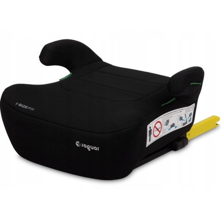 Caretero Jaguar I-Size gyerek ülésmagasító, 125-150 cm, Isofix, fekete