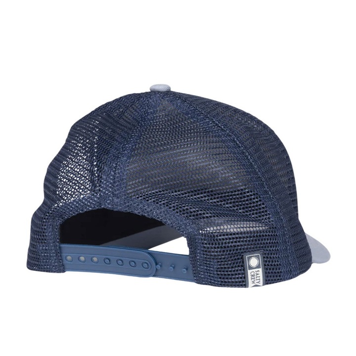 Sapca barbati, Salty Crew, 100% bumbac, 6 panouri, albastru fog