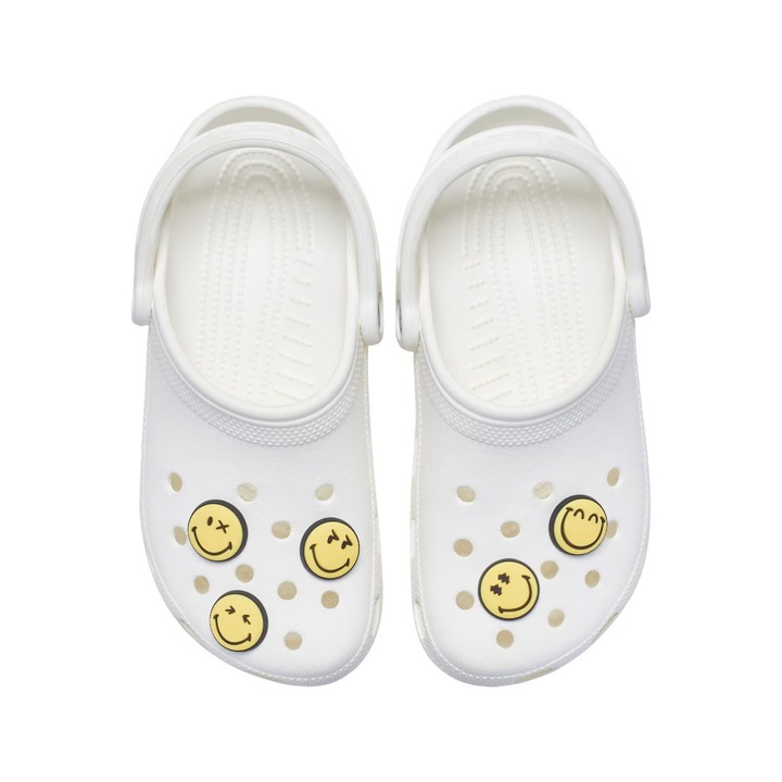 Комплект от 5 лепенки Jibbitz Crocs Smileyworld