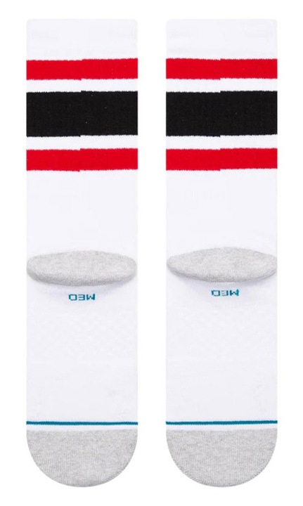 Мъжки чорапи Stance Chicago Bulls бели 43-46