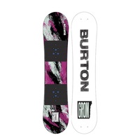 Placa snowboard Burton Grom Flat Top K, violet/teal, dimensiuni variate, caracteristici 3D, Easy Bevel