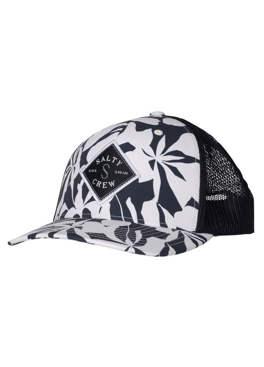 Дамска шапка Salty Crew Sealine Retro Trucker, водоустойчива, UV защита 50+, черна