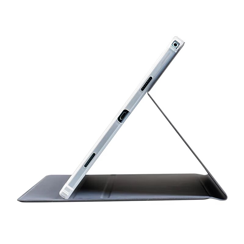 Husa tableta pentru Teclast T70, piele PU, design tip carte, textura anti-alunecare, protectie impotriva zgarieturilor, negru
