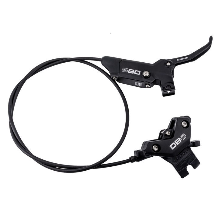 Frana hidraulica fata, SRAM DB8- 4 pistoane, ulei mineral