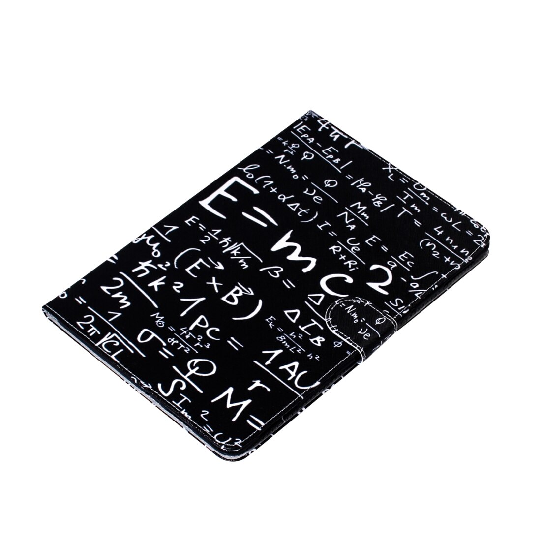 Husa tableta pentru Amazon Kindle Paperwhite 4, 3, 2, 1, piele cu model orizontal, cu suport, slot pentru carduri si portofel, albastru inchis