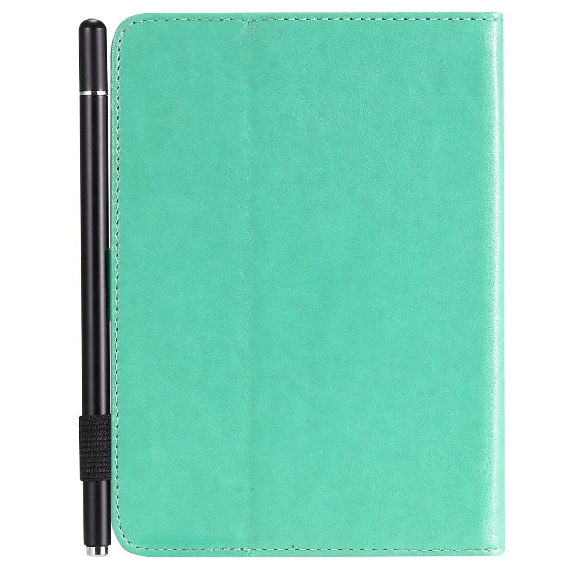 Husa tableta pentru Amazon Kindle Paperwhite 4 (2018) / 3 / 2 / 1, model Cat Bee Relief, protectie impotriva socurilor, tip carte orizontal, piele cu sloturi pentru carduri si portofel, pentru creion si functie de somn / trezire (verde)