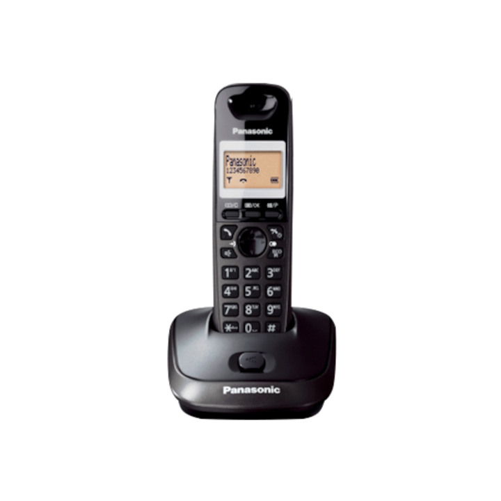 Panasonic KX-TG2511HGT vezeték nélküli telefon, Fekete