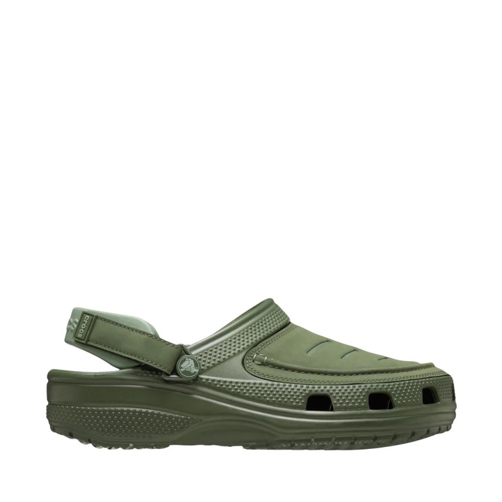 Мъжки сабо, Crocs Yukon Vista II LR, зелени, пяна, екокожа, грайферна подметка, 41-42 EU